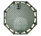 Städtischer Bau-wasserdichter Grey Cast Iron Casting-Kanaldeckel mit quadratischer runder Form