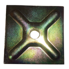 Quadrat gepresste Baugerüst-Zusätze binden Rod Washer Plate Tie Rod-Nuss und Waller-Platte