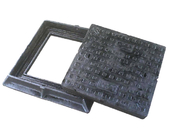Wasserdichtes Quadrat-doppelter Kanaldeckel und Rahmen-Form-duktiles Eisen