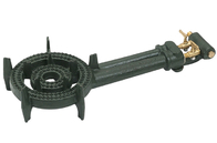 Tragbarer Gas-Wok-Kocher Grey Cast Iron Casting Durable 2 Ring Gas Stove Burner