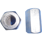 15/17mm Bindung Rod Formwork Accessories Cast Iron galvanisierte Sechskantmutter ISO9001