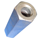 15/17mm Bindung Rod Formwork Accessories Cast Iron galvanisierte Sechskantmutter ISO9001