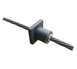 12.7mm spannte Stahlkeil-Anker-/Posten-Spannungs-Zusatz-einzelnen Loch-Anker vor