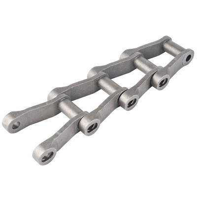 Alloy Long Pitch Transmission Roller Chain / Cranked Link Chain Oil Resistant Polishing