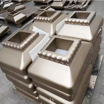 Grey Iron Base with Customized Color and Custom Dimensions for Parking Garage Guard Rails